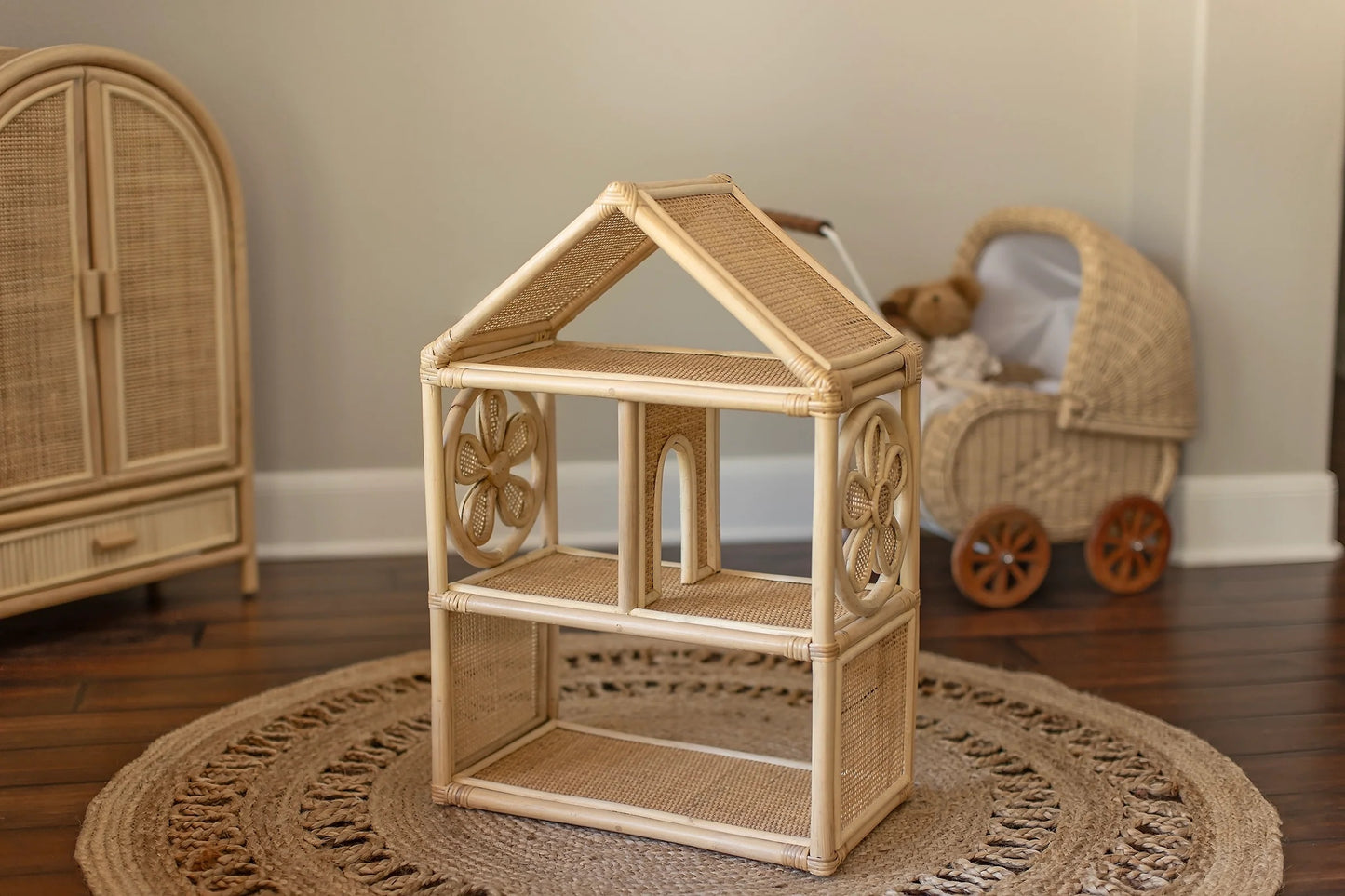 Handcrafted Daisy Dream Rattan Dollhouse - Pre Order