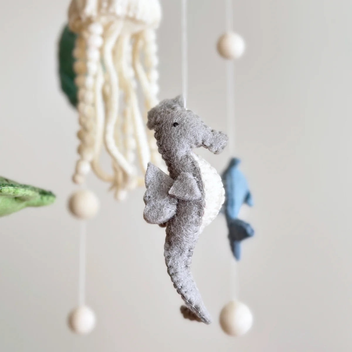 Handmade Felt Under The Sea Nursery Mobile