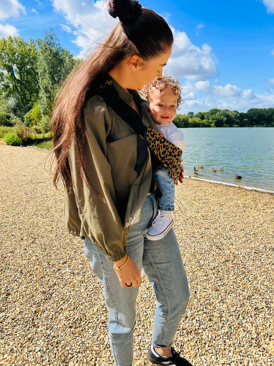 Toddler Baby Carrier Sling - Leopard print