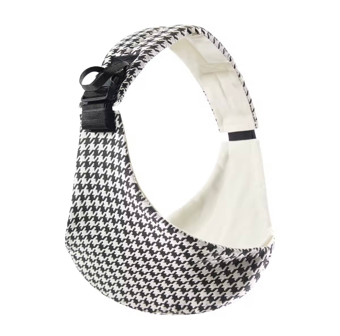 Woven Houndstooth Toddler Carrier Sling - Wide Comfort Strap