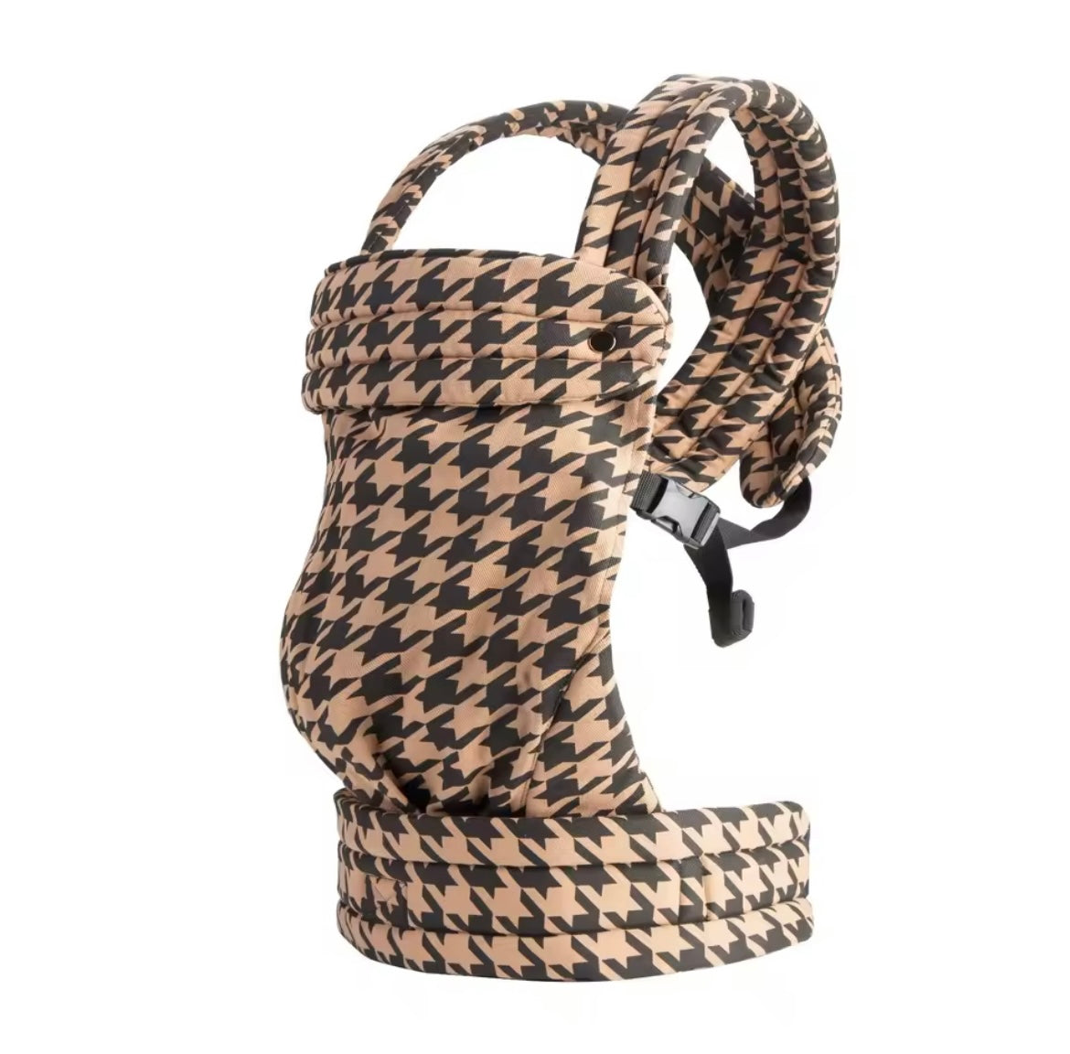Mocha Houndstooth Multi Way Baby Carrier