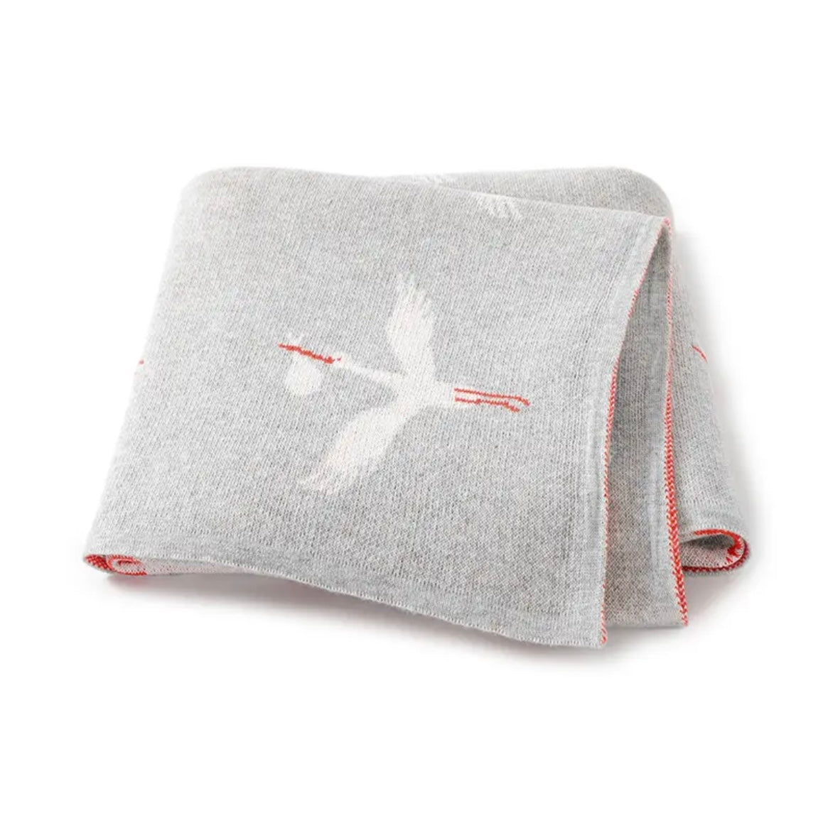 storm bird baby blanket cotton