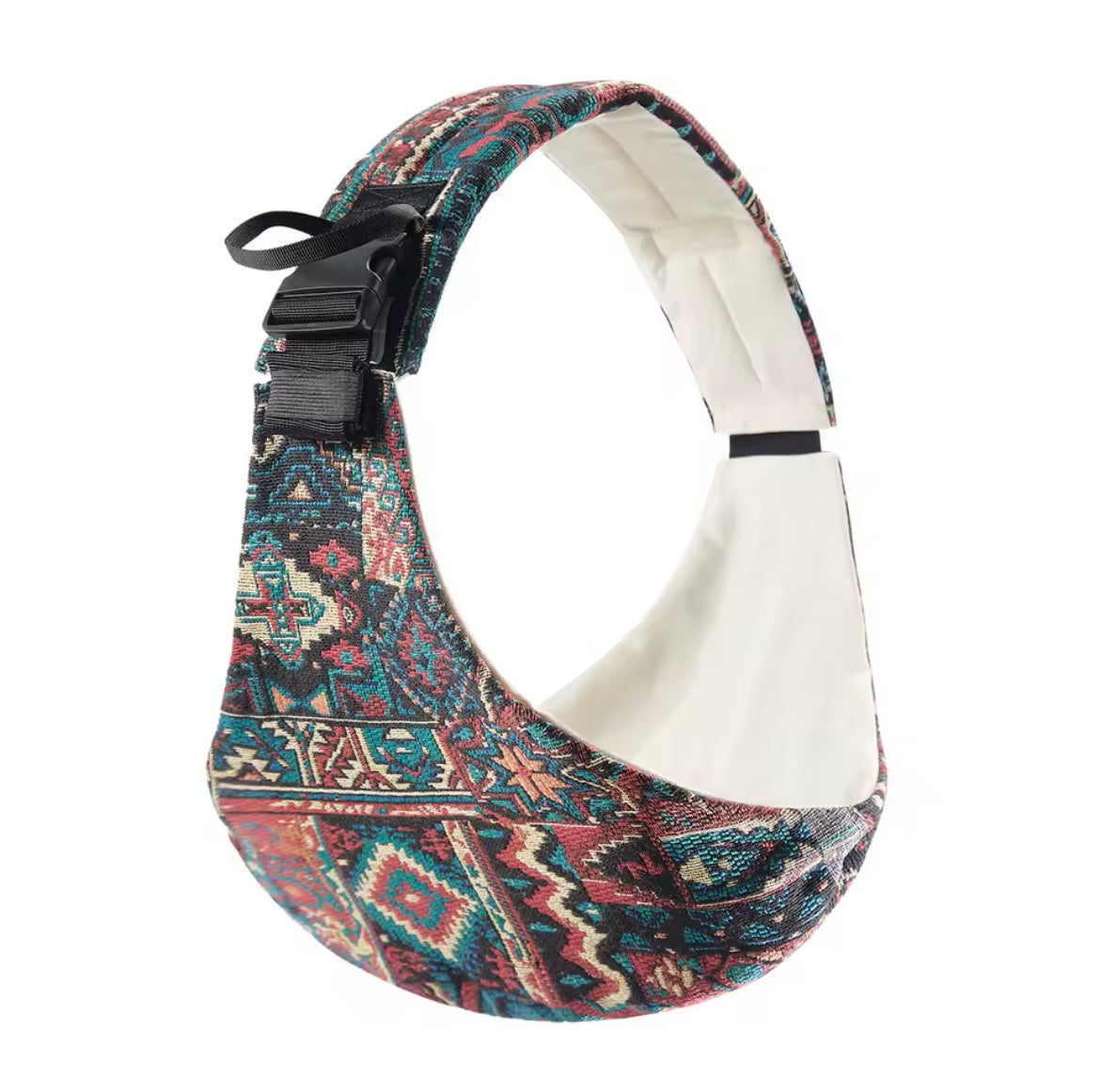 Woven Traditional Pattern Toddler Carrier Sling - Wide Comfort Strap