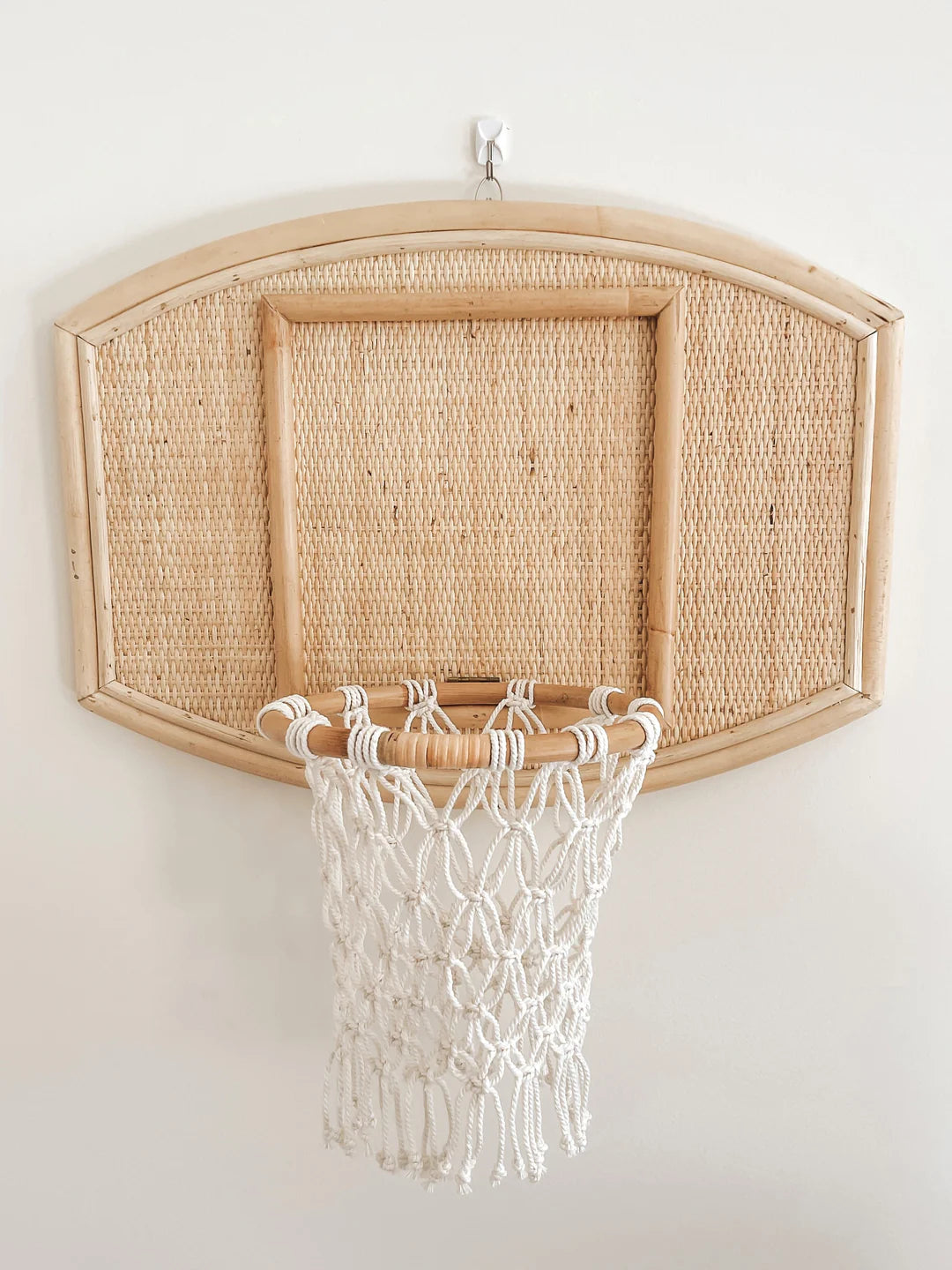 Handcrafted Rattan BasketBall Hoop - Pre Order