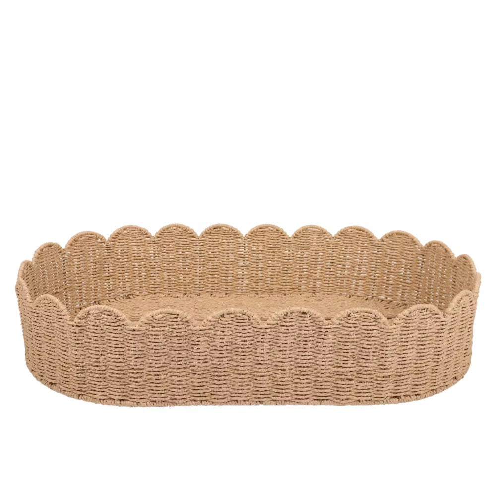 scallop baby basket