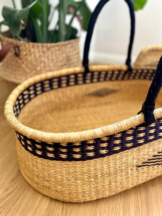 Handcrafted Moses basket - ‘Celia’