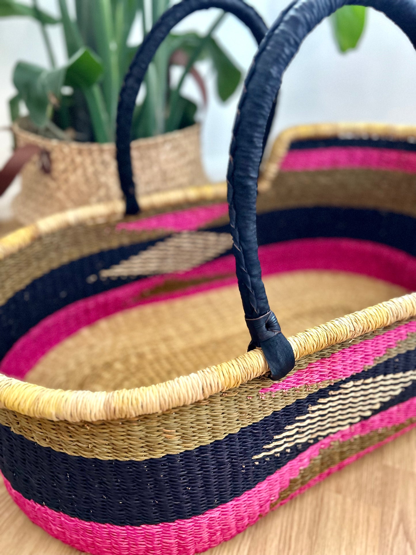 Handcrafted Moses basket - ‘Zuri’