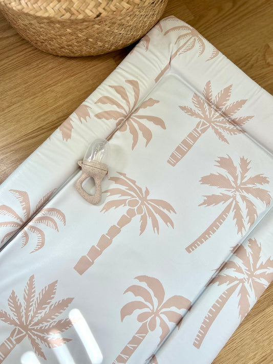 Palm tree print standard changing mat