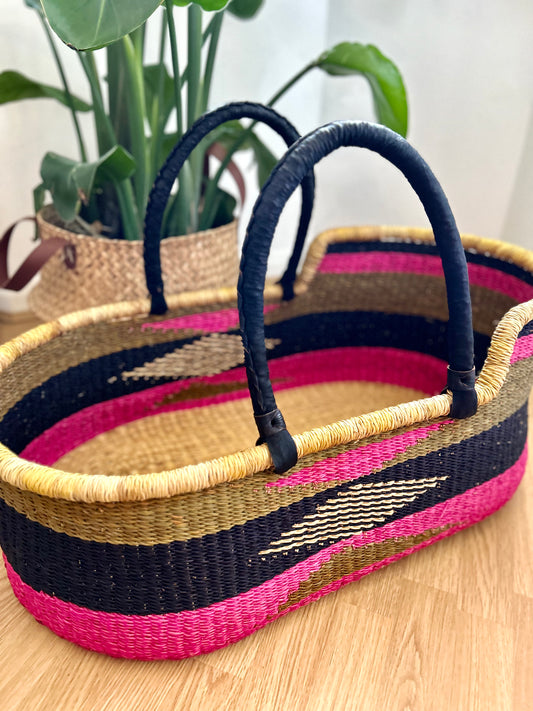Handcrafted Moses basket - ‘Zuri’