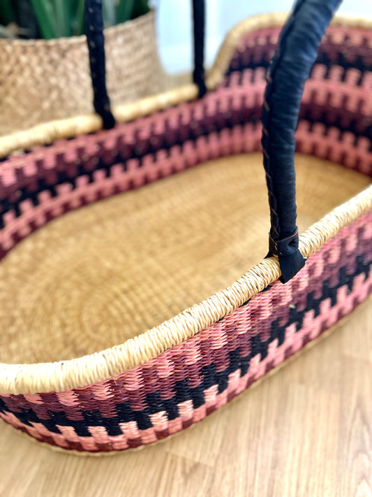 Handcrafted Moses basket - ‘Tiba’