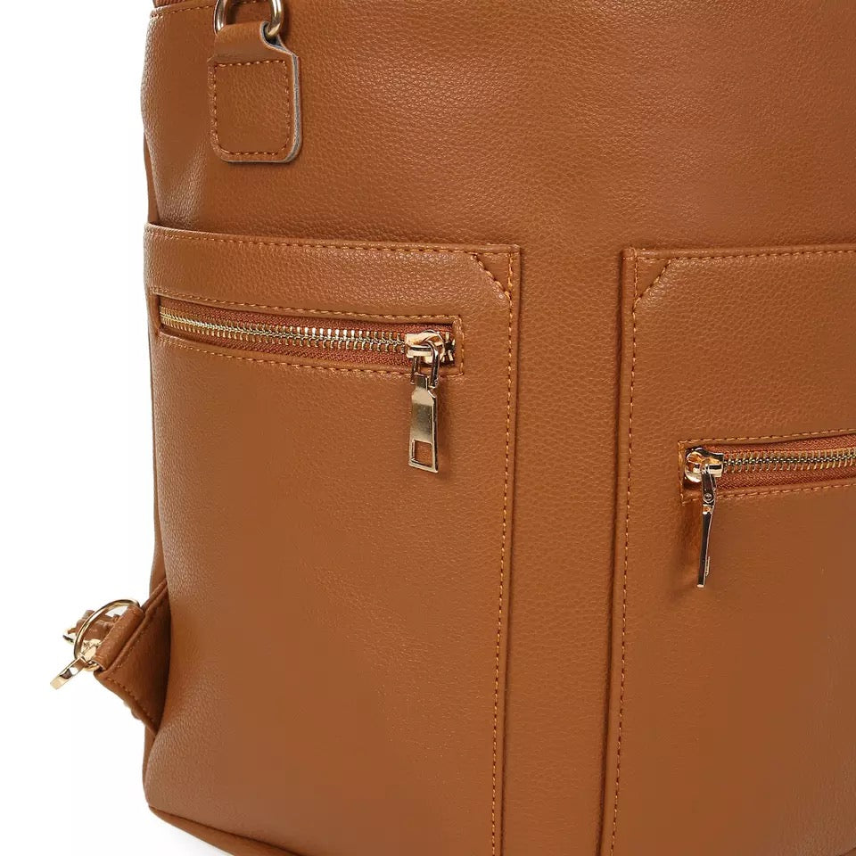 Motheric SOHO vegan leather changing bag
