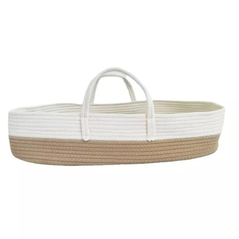 Cotton rope changing basket