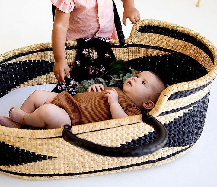Handcrafted Moses basket - ‘Oti’